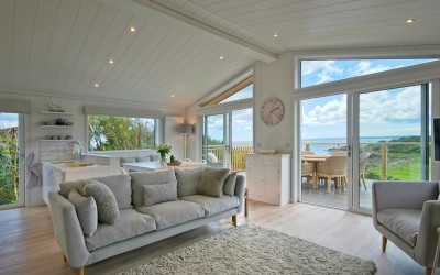 Luxury lodge at Mossyard