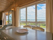 The Buoys lodge dining area