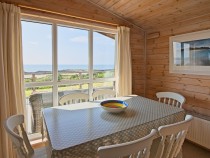 The Buoys lodge dining area