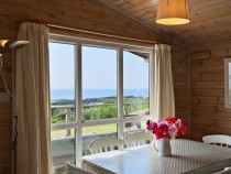 The Buoys lodge dining area